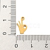 304 Stainless Steel Charms STAS-Q306-01G-H-3
