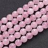 Natural Rose Quartz Beads Strands G-G099-F10mm-15-2