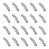 Tarnish Resistant Column 316 Surgical Stainless Steel Bayonet Clasps STAS-A021-3mm-2