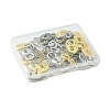 80Pcs 8 Style DIY Alloy Pendants FIND-FS0001-66-2