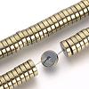 Electroplate Non-magnetic Synthetic Hematite Beads Spacers Strands G-Q486-75H-1
