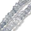 Electroplate Glass Beads Strands EGLA-Q127-A02-01C-1