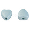 Spray Painted Acrylic Beads CACR-N006-22-C01-4