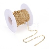 Soldered Brass Paperclip Chains CHC-G005-03G-9