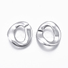 Spray Painted CCB Plastic Linking Rings CCB-R104-05B-03-2