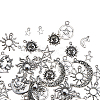 Tibetan Style Alloy Pendants TIBEP-CJ0001-08-9