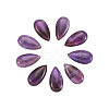 Natural Amethyst Cabochons G-N326-72C-4
