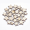 Undyed Natural Wood Beads WOOD-N002-02-1