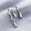 Non-Tarnish 304 Stainless Steel Stud Earrings for Women EJEW-S227-37P-4