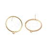 201 Stainless Steel Stud Earring Findings STAS-K241-12G-2