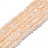 Natural Cultured Freshwater Pearl Beads Strands PEAR-N013-03B-3