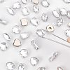 80Pcs 8 Style Acrylic Sew on Rhinestone OACR-FG0001-17-4