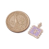 2Pcs Handmade MIYUKI Round Rocailles Seed Loom Pattern PALLOY-MZ00186-2