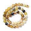 Natural Yellow Opal Beads Strands G-Q1001-A02-02-2