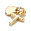 Rack Plating Brass Pendants LS-KK-E275-08G-2