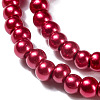 Baking Paint Glass Pearl Bead Strands HY-Q003-3mm-M-2