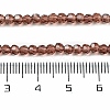 Transparent Glass Beads Strands EGLA-A035-T3mm-D13-5