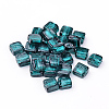 Handmade Silver Foil Lampwork Beads FOIL-S006-12x12mm-04-2