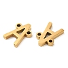 26Pcs Ion Plating(IP) 304 Stainless Steel Connector Charms STAS-C081-01G-3