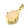Brass Micro Pave Cubic Zirconia Pendants KK-S523-019G-B-2