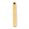 Ion Plating(IP) 304 Stainless Steel Pendants STAS-D039-02B-G-1