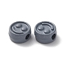 Spray Painted Alloy Beads PALLOY-M215-16N-2