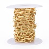 Brass Paperclip Chains CHC-G007-01G-6