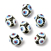 Glass Enamel Beads GLAA-C038-01H-1