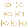 7Sets Brass Toggle Clasps KK-TA0008-77-1