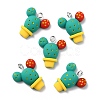 Resin Pendants RESI-C002-25-1
