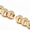 Electroplate Non-magnetic Synthetic Hematite Beads Strands G-Q465-34KC-3