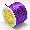 Nylon Satin Rattail Cords NWIR-R025-1.0mm-675-2