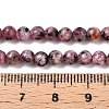Dyed Natural White Jade Beads Strands G-T140-4mm-B05-5