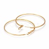 201 Stainless Steel Hoop Earrings EJEW-F188-24G-D-2