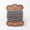 Tarnish Resistant 304 Stainless Steel Rolo Chains CHS-L015-49-2