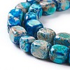 Natural Regalite/Imperial Jasper/Sea Sediment Jasper Beads Strands X-G-Z008-01A-3