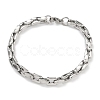 304 Stainless Steel Link Chain Bracelets LS-BJEW-H618-10P-1