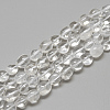 Natural Quartz Crystal Beads Strands LS-G-R445-8x10-08-1
