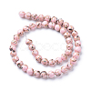 Assembled Synthetic Turquoise and Shell Beads Strands X-G-S212-8mm-01-2