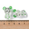 Luminous Handmade Lampwork Beads Strands LAMP-Z007-03C-5