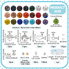 DIY Stretch Bracelet Kits DIY-PH0030-72-4
