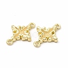 Rack Plating Alloy Enamel Connector Charms FIND-G051-02LG-03-2