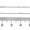 925 Sterling Silver Paperclip Chains STER-P064-04P-3