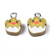 Handmade Polymer Clay Charms CLAY-S096-023-2