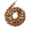 Synthetic Moonstone Beads Strands G-F143-8mm-08-2