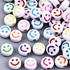 Opaque Craft Acrylic Beads X-MACR-S369-003A-01-1