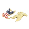 Independence Day Alloy Enamel Pendants ENAM-G229-06G-02-2