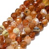 Natural Fire Opal Beads Strands G-G106-C03-03-1