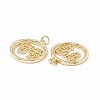 Brass Pendants KK-E068-VB200-3