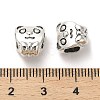 Tibetan Style Alloy European Beads PALLOY-K019-03F-AS-3
